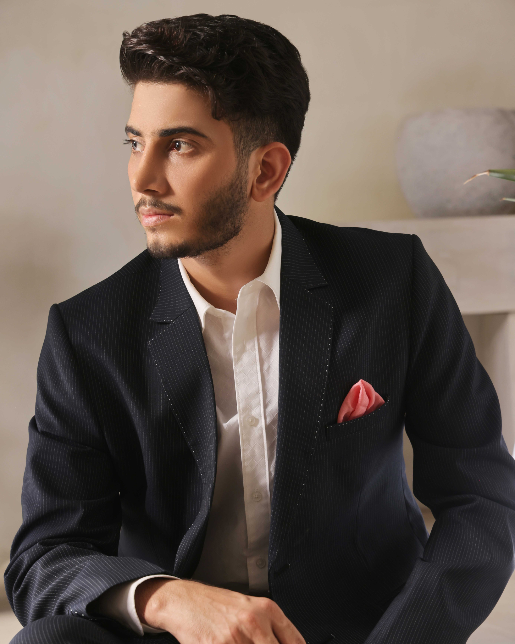 Navy Blue Formal Republic 2 Piece Suit