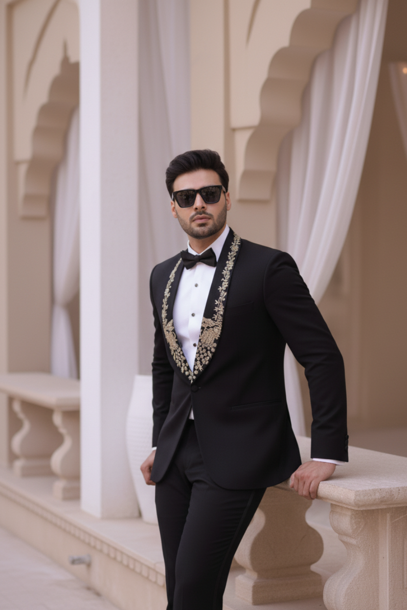 Black Hand Work Tuxedo