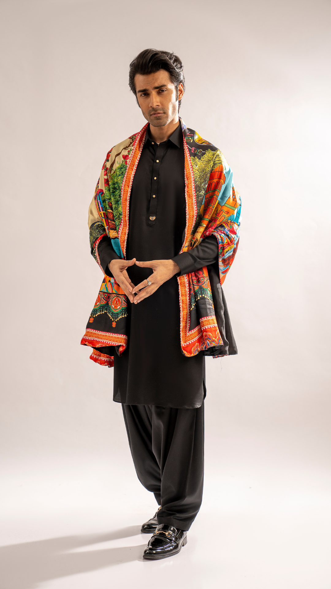 SH 13 Men's Shawl Mehfili Odhni