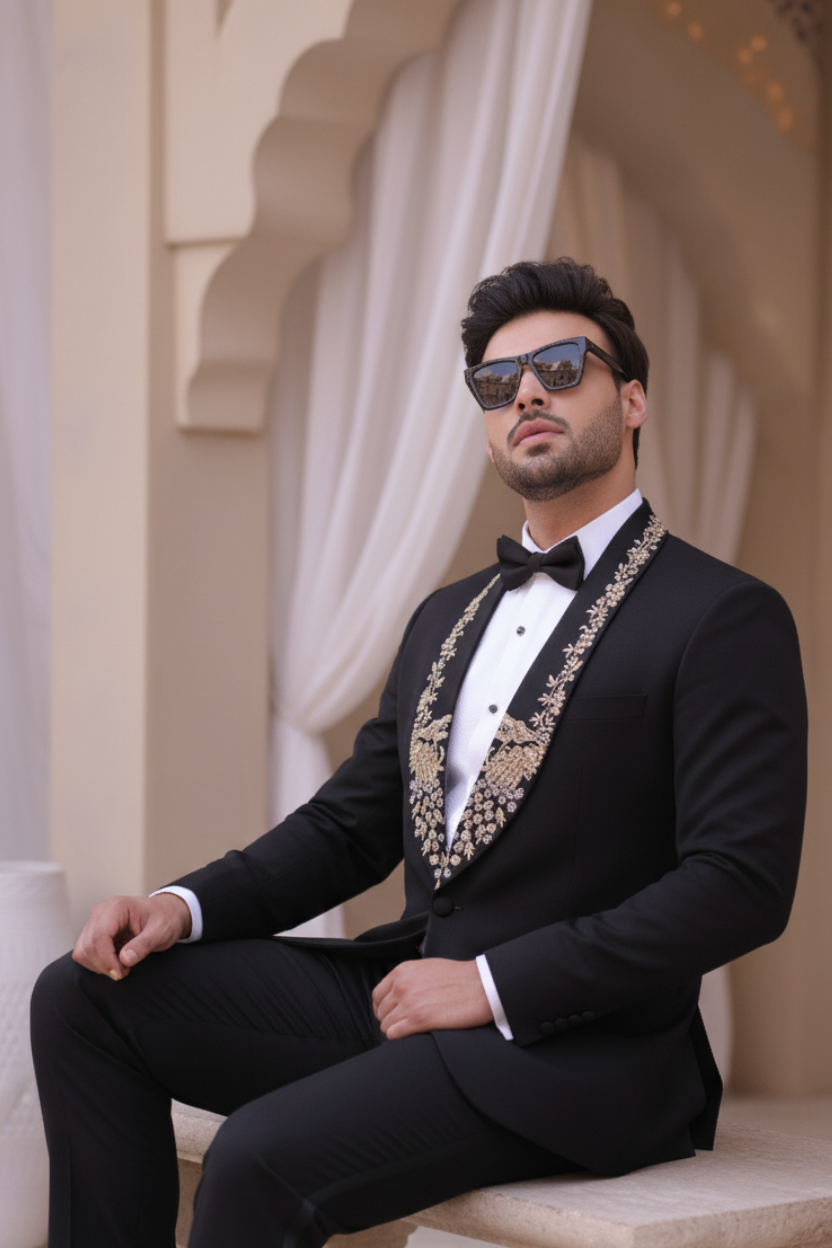 Black Hand Work Tuxedo