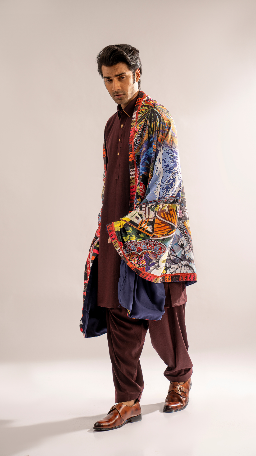 SH 14 Men's Shawl Kani Odhni