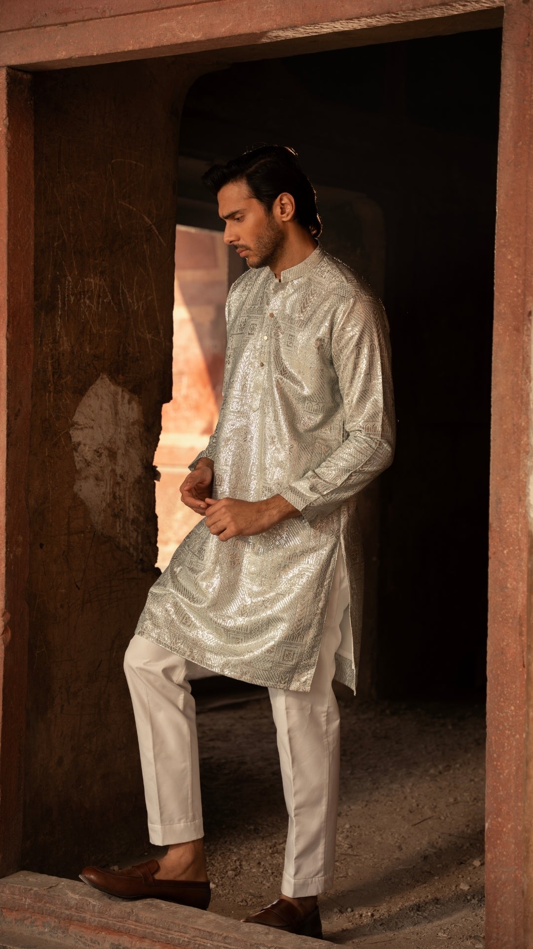 ER 663 Kurta Dress For Men With Trouser