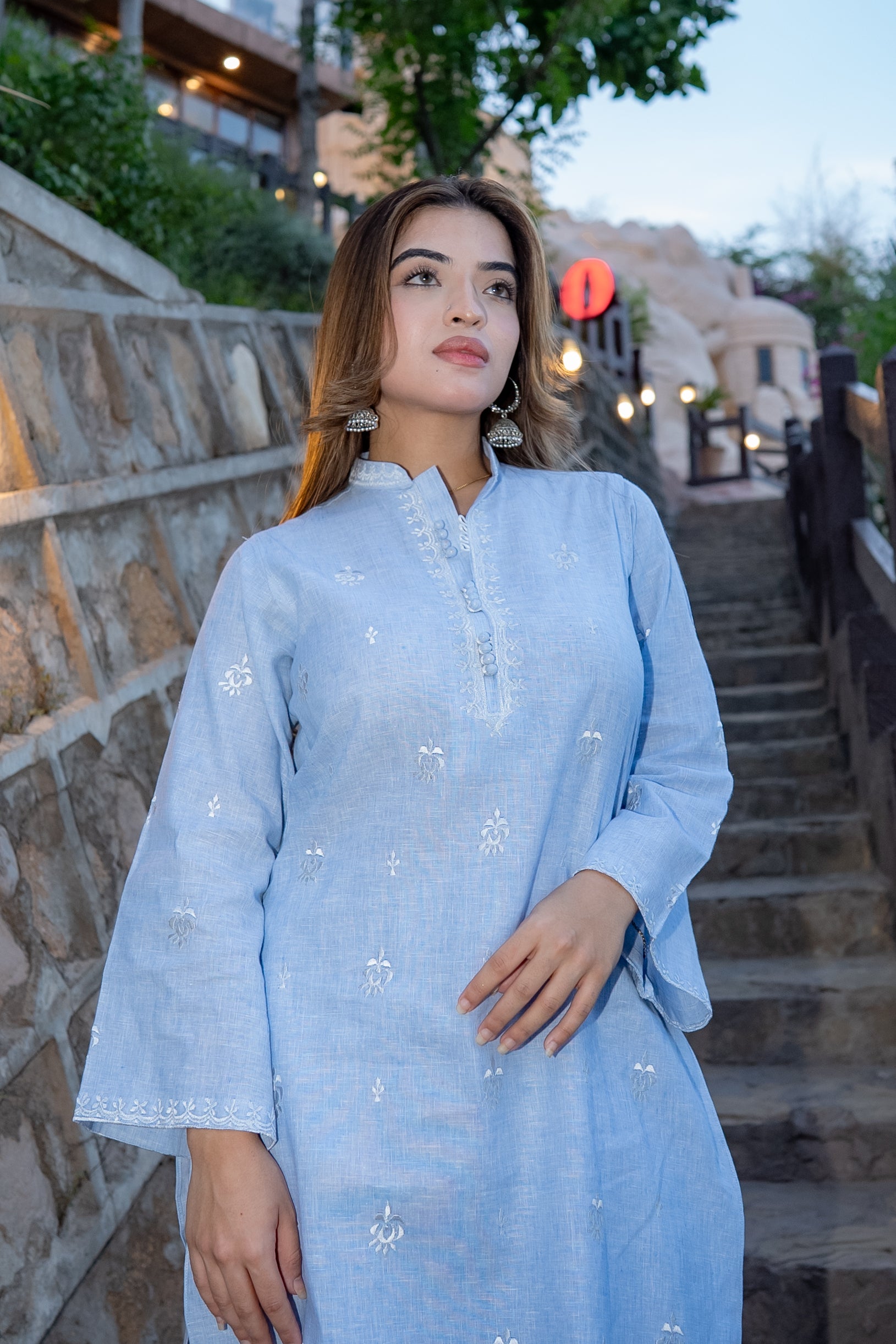 CP 11 Sky Blue Couples Dress