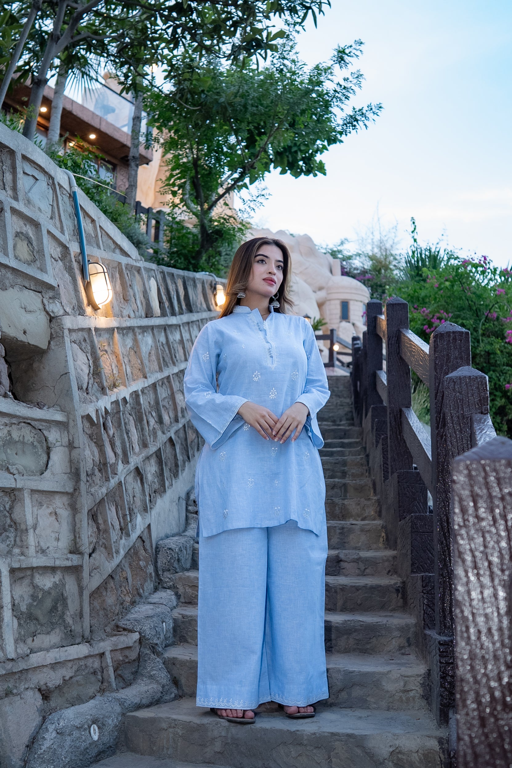 CP 11 Sky Blue Couples Dress