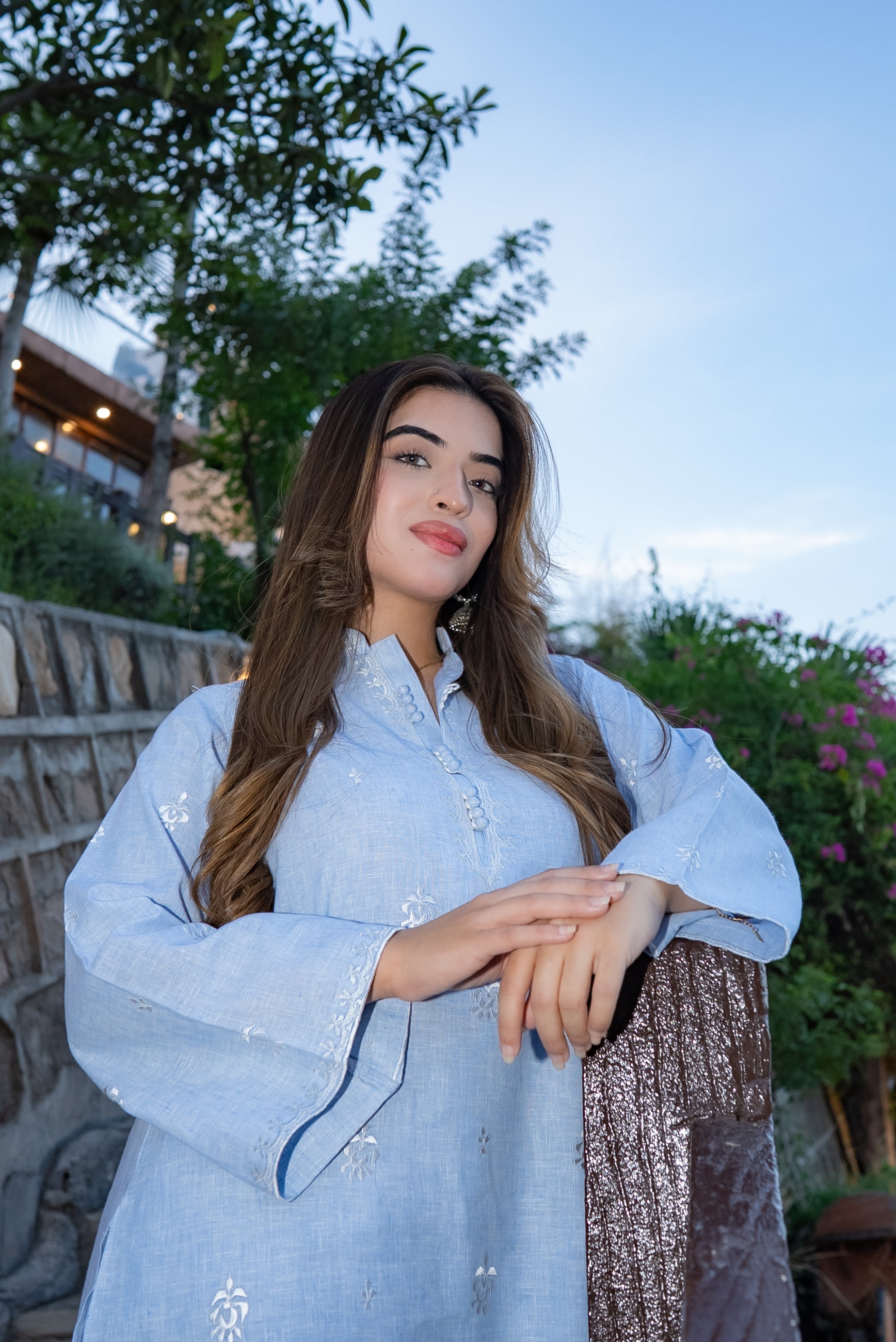 CP 11 Sky Blue Couples Dress