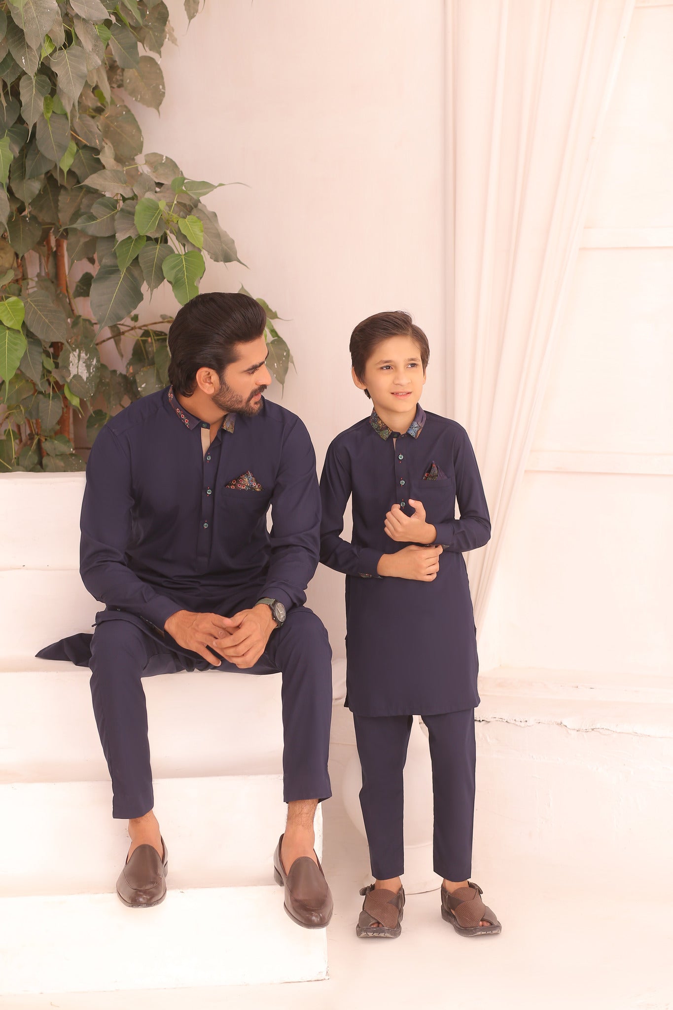 ER FS 3 Casual Everyday Matching Kurta Pajama For Father And Son