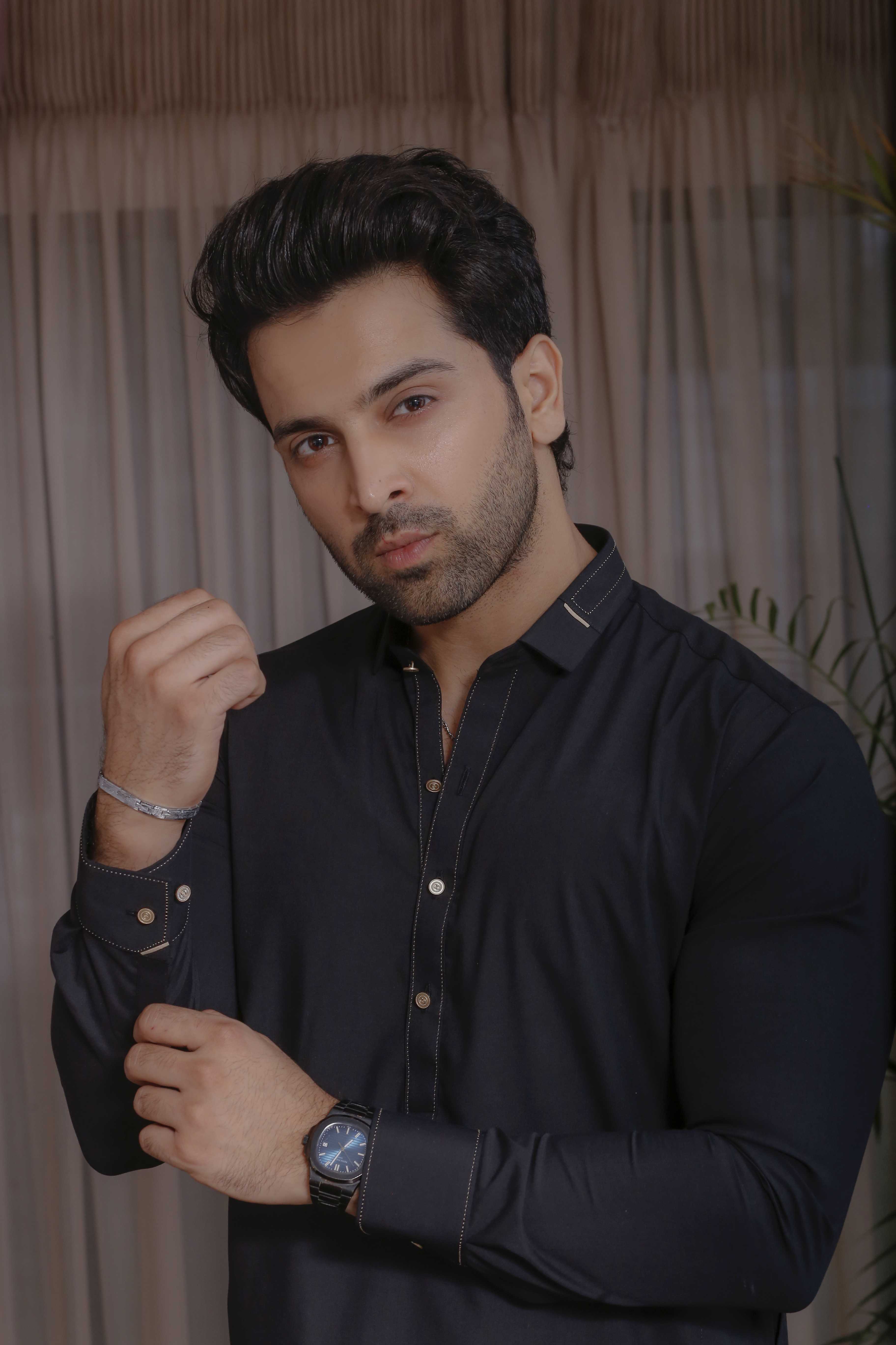 Black Classic Kurta Pajama Celebrities Spotted