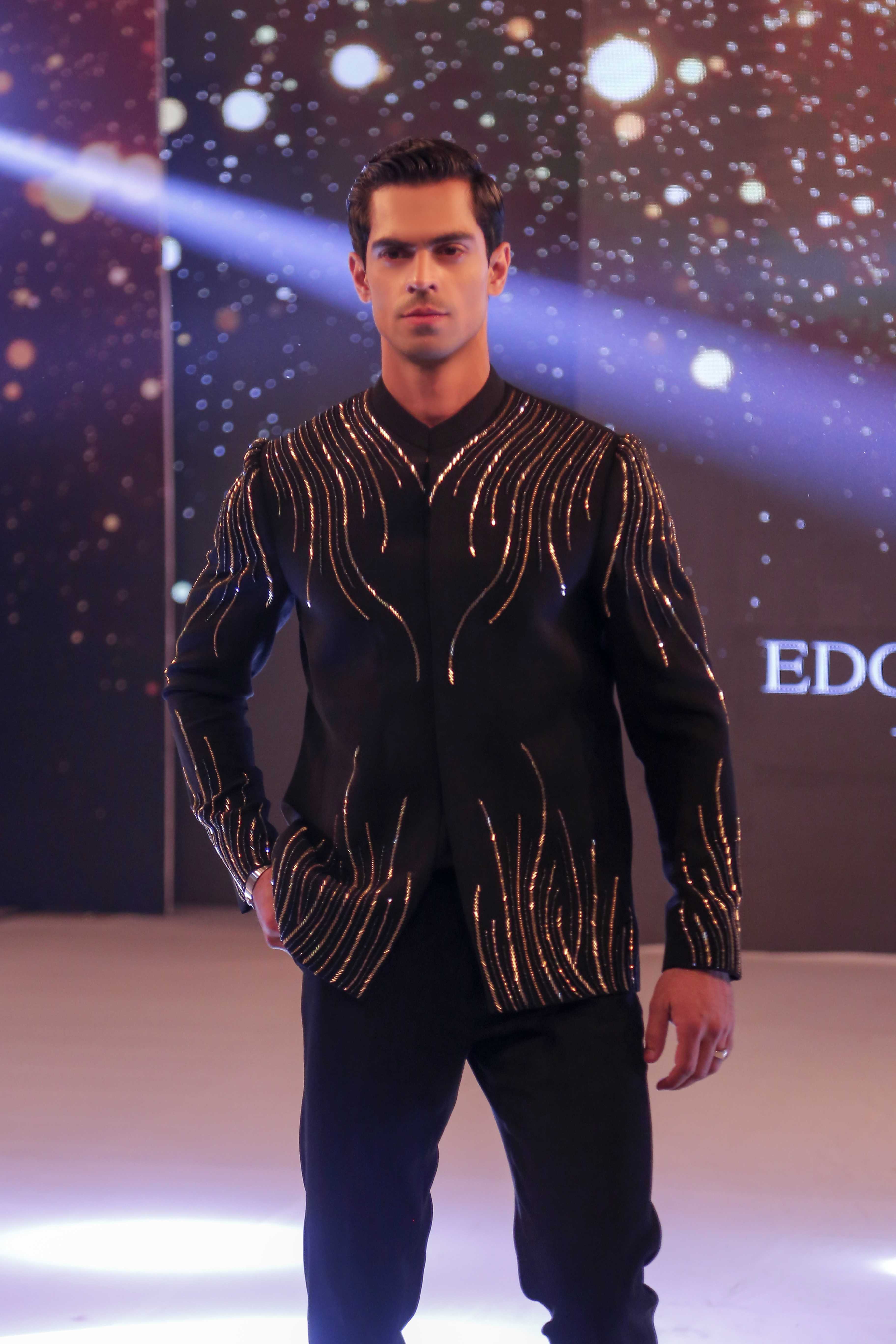 ER PC 3009 Black Hand Work Prince Coat