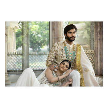 Salt of the Earth Groom Sherwani For Men