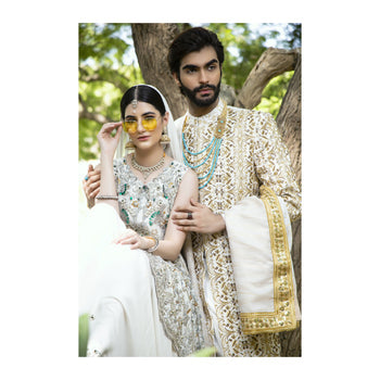 Salt of the Earth Groom Sherwani For Men